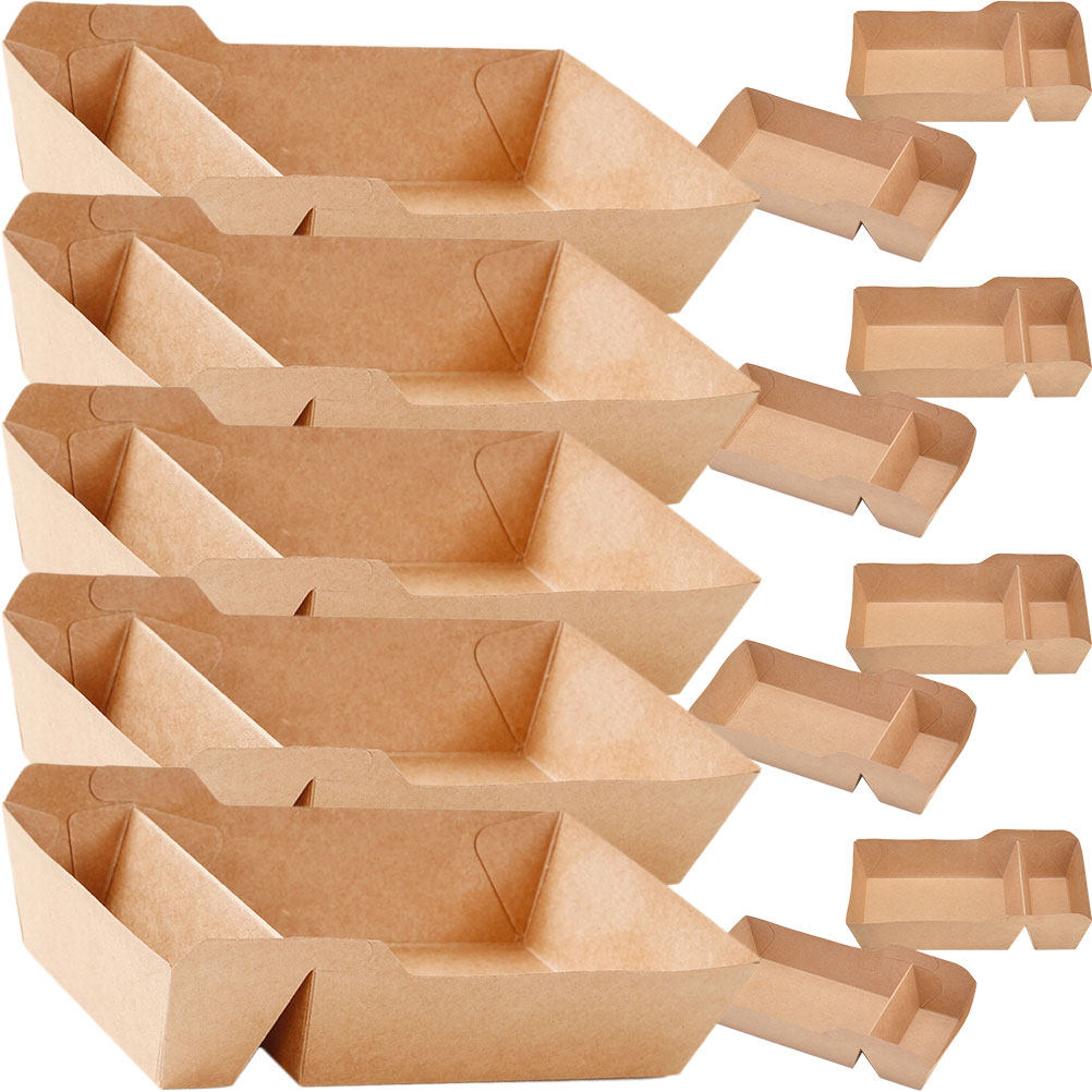 50Pcs Paper Food Box Eco Frien - огляд і ціна Chocolate Snack