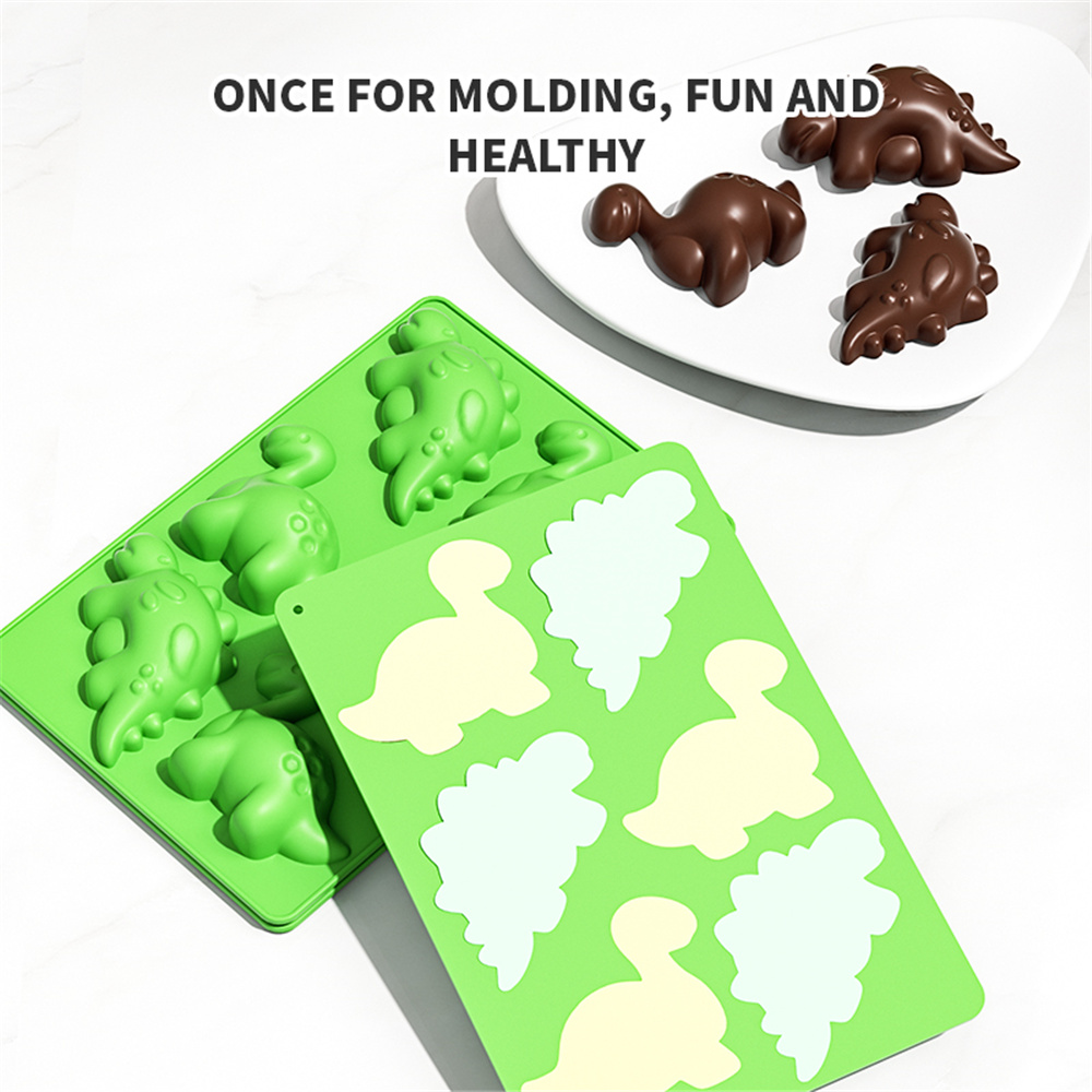 Dinosaur Silicone Cake Mold Ch - огляд і ціна Gummy Candy