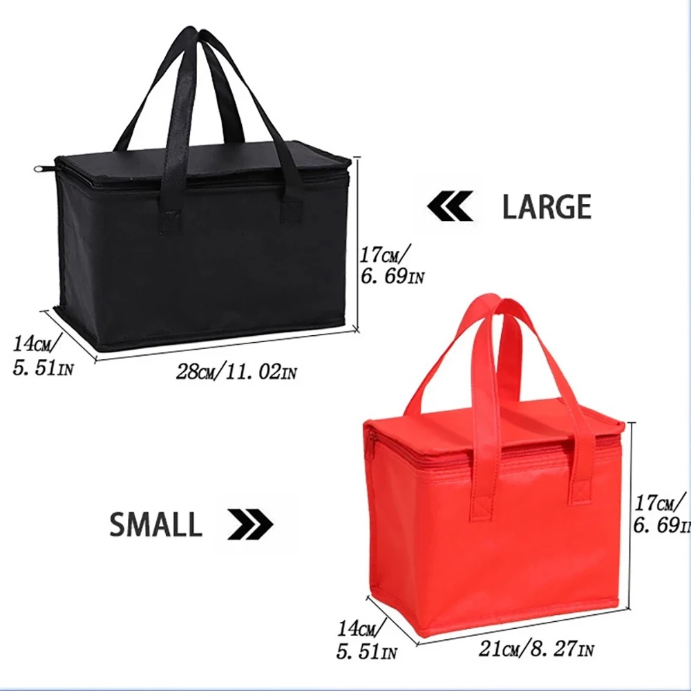 Portable Lunch Cooler Bag Insu - огляд і ціна Food Snacks Delivery