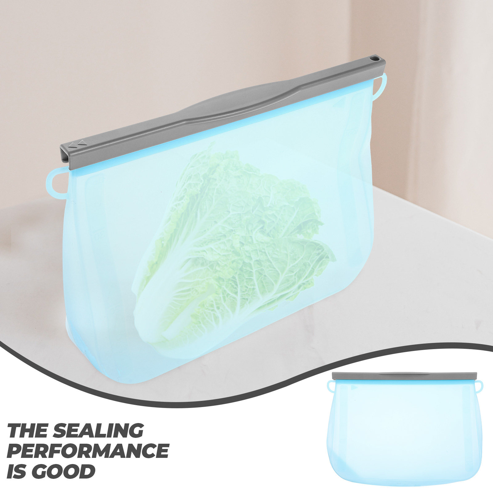 Leakproof Reusable Silicone Fo - огляд і ціна Healthy Snacks Food