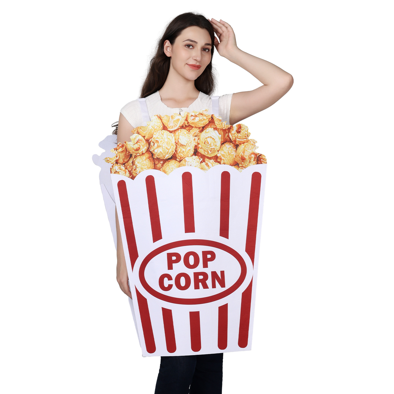 Adult Popcorn Box Costume Funn - огляд і ціна Popcorn