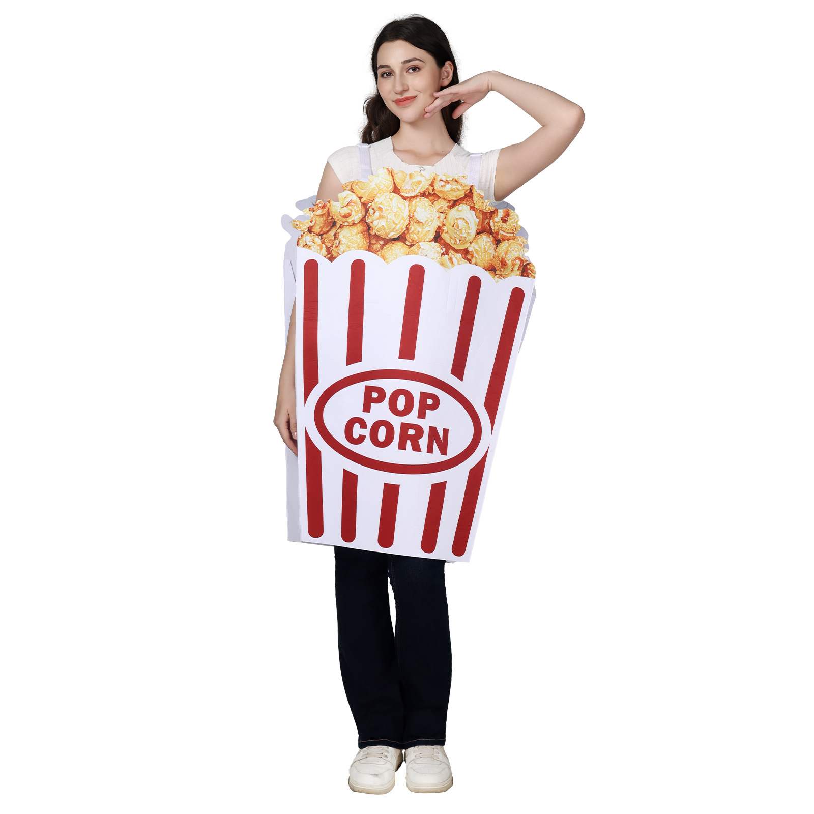 Adult Popcorn Box Costume Funn - огляд і ціна Popcorn