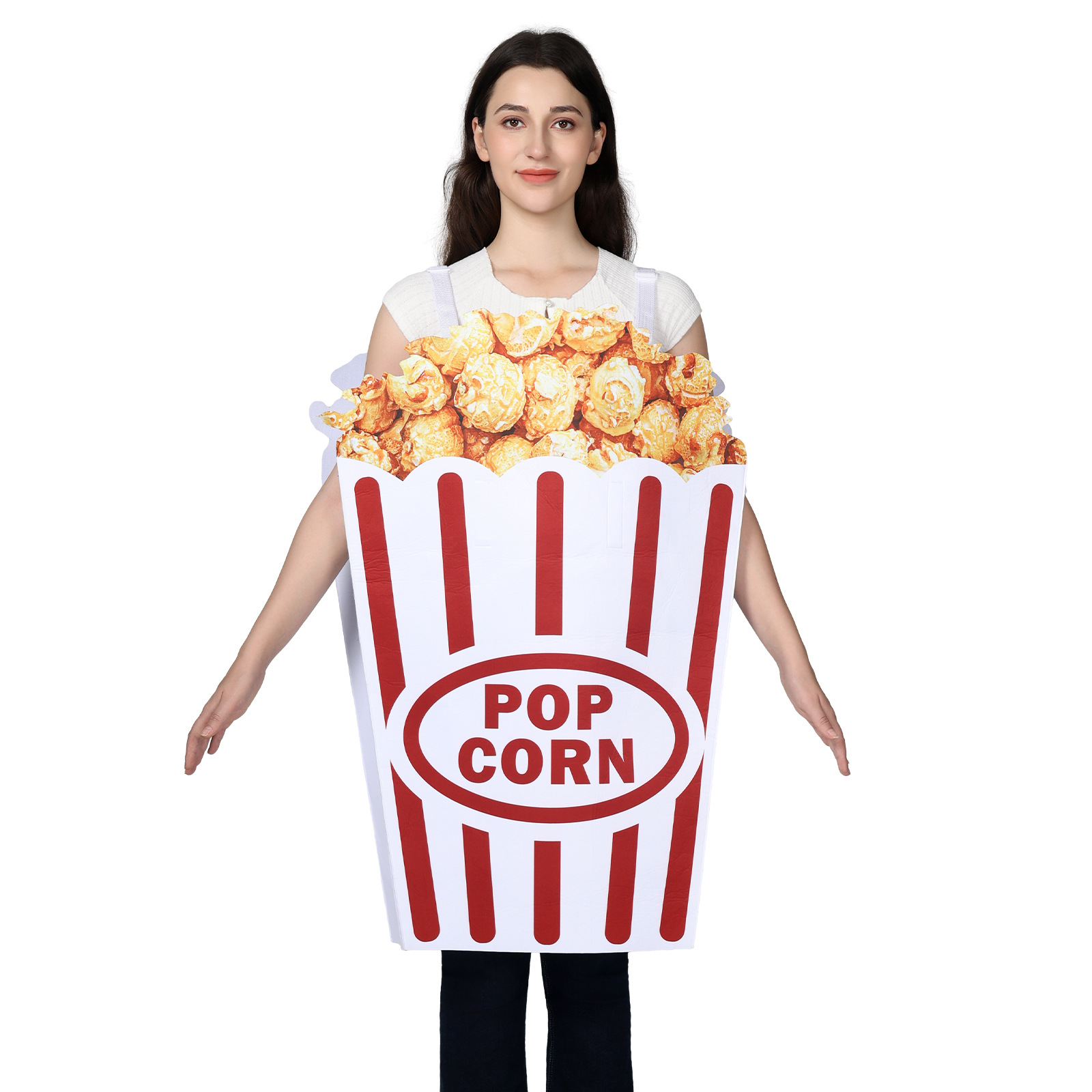 Adult Popcorn Box Costume Funn - огляд і ціна Popcorn