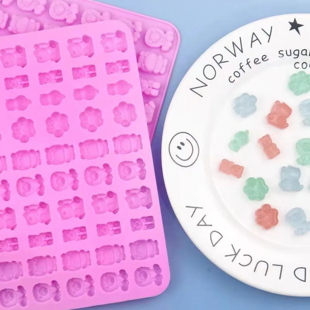 5Pcs Candy Silicone Moulds wit - огляд і ціна Gummy Candy
