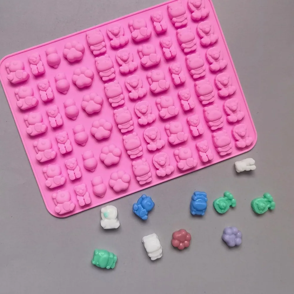 5Pcs Candy Silicone Moulds wit - огляд і ціна Gummy Candy