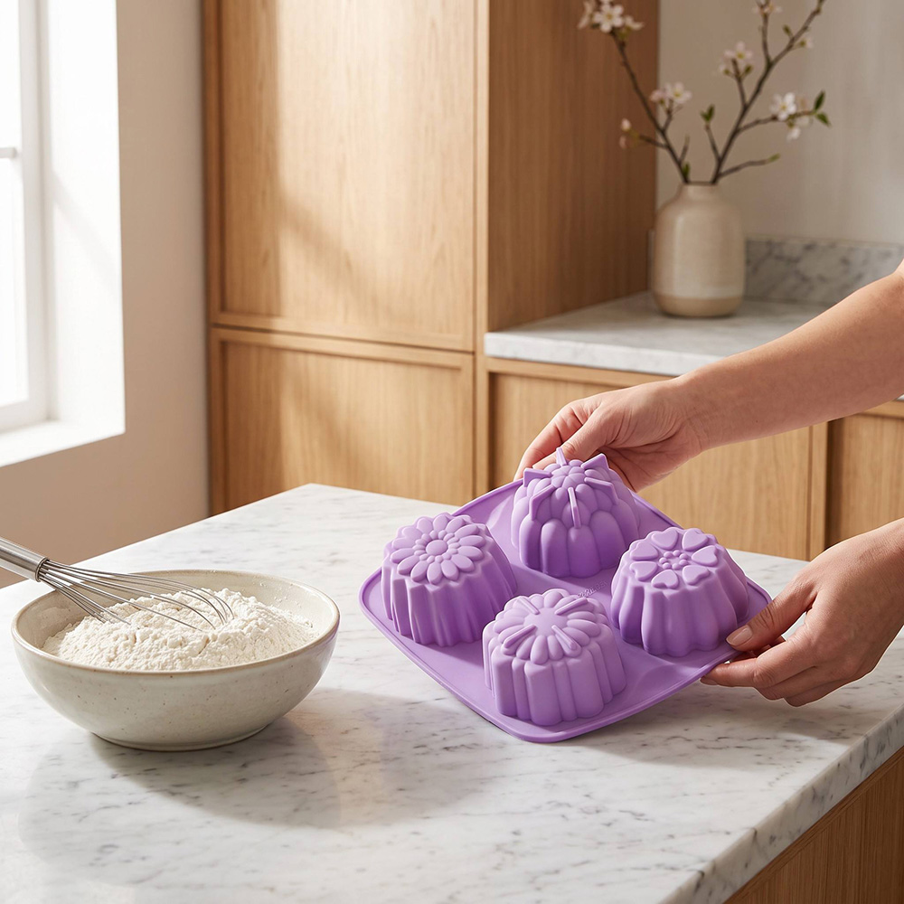BPA Free 4-Hole Flower Shaped  - огляд і ціна Healthy Snacks Food