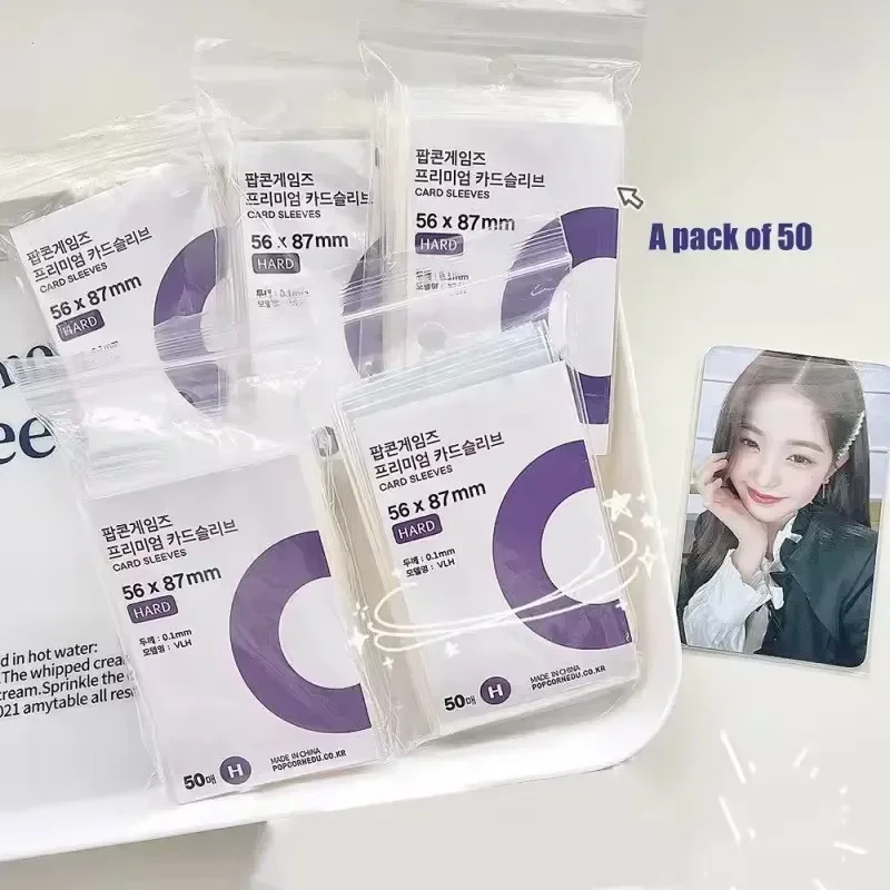 500Pcs Korea Card Sleeves HD T - огляд і ціна Popcorn