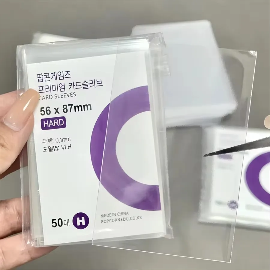 500Pcs Korea Card Sleeves HD T - огляд і ціна Popcorn