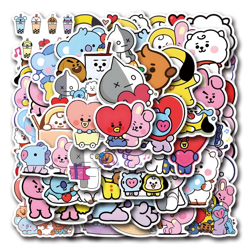 55/110PCS BT21 Chimmy Cooky ko - огляд і ціна Cookies Pack
