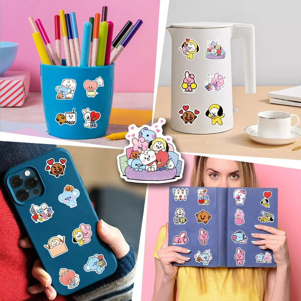55/110PCS BT21 Chimmy Cooky ko - огляд і ціна Cookies Pack